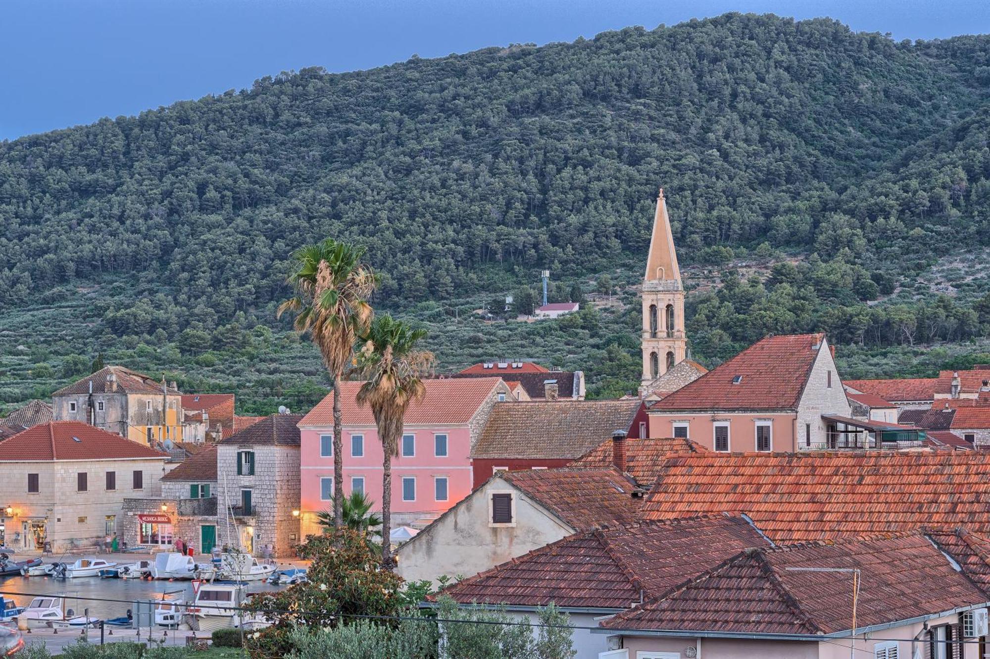 Hvar Luxury Villa And Pool With View In Heart Of Stari Grad Stari Grad  Zewnętrze zdjęcie