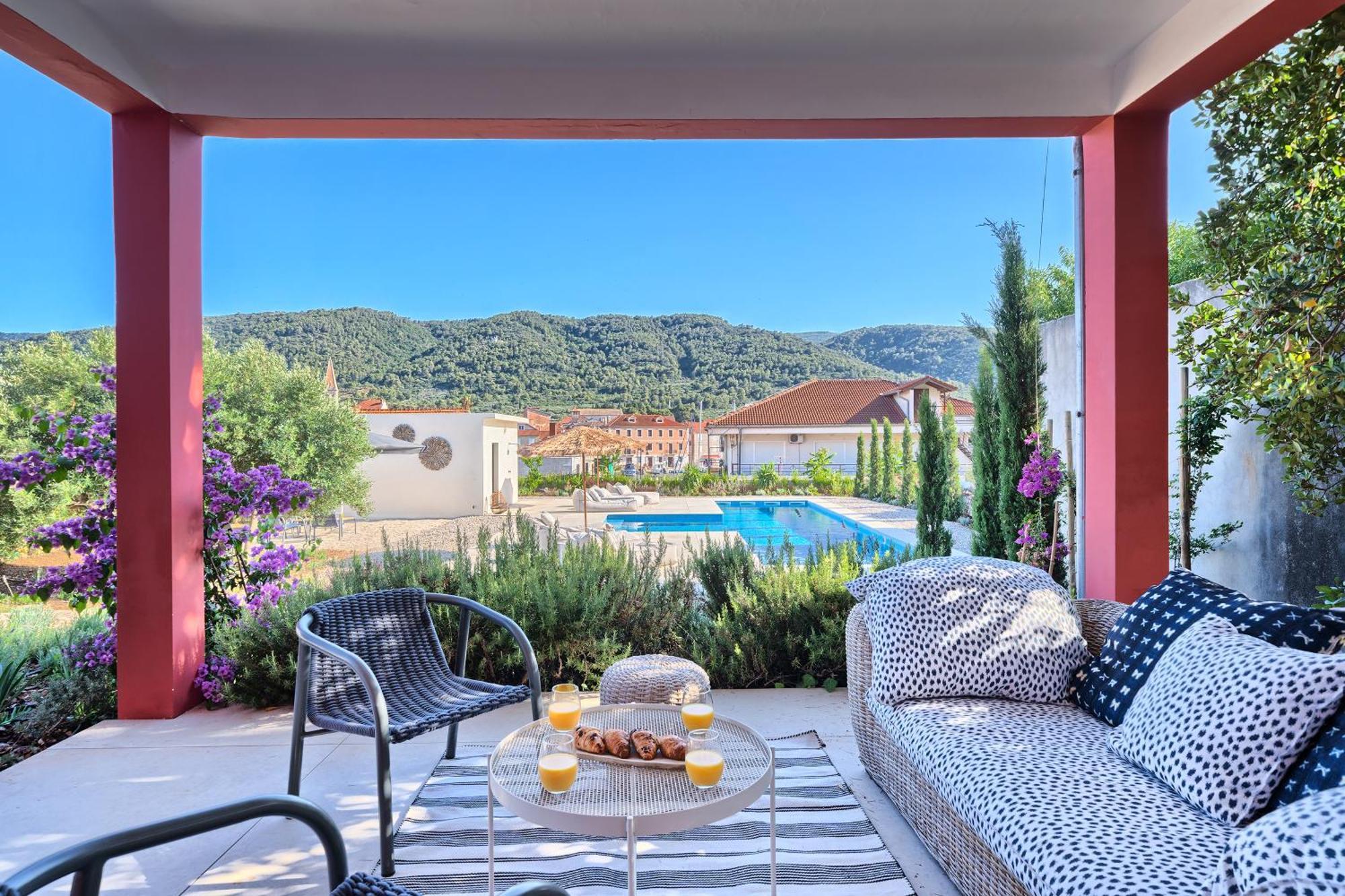 Hvar Luxury Villa And Pool With View In Heart Of Stari Grad Stari Grad  Zewnętrze zdjęcie